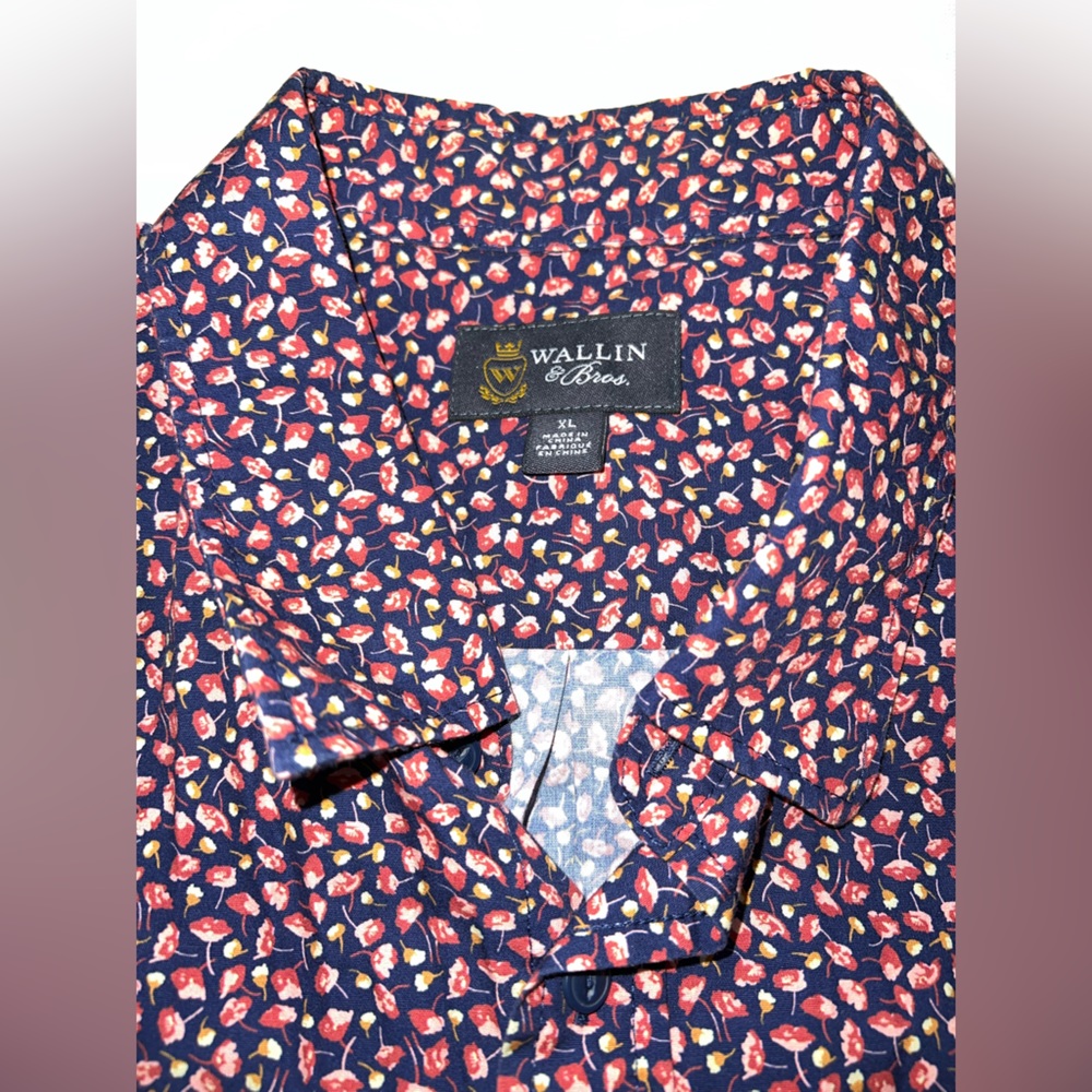 Wallin & bros mens dress shirt
